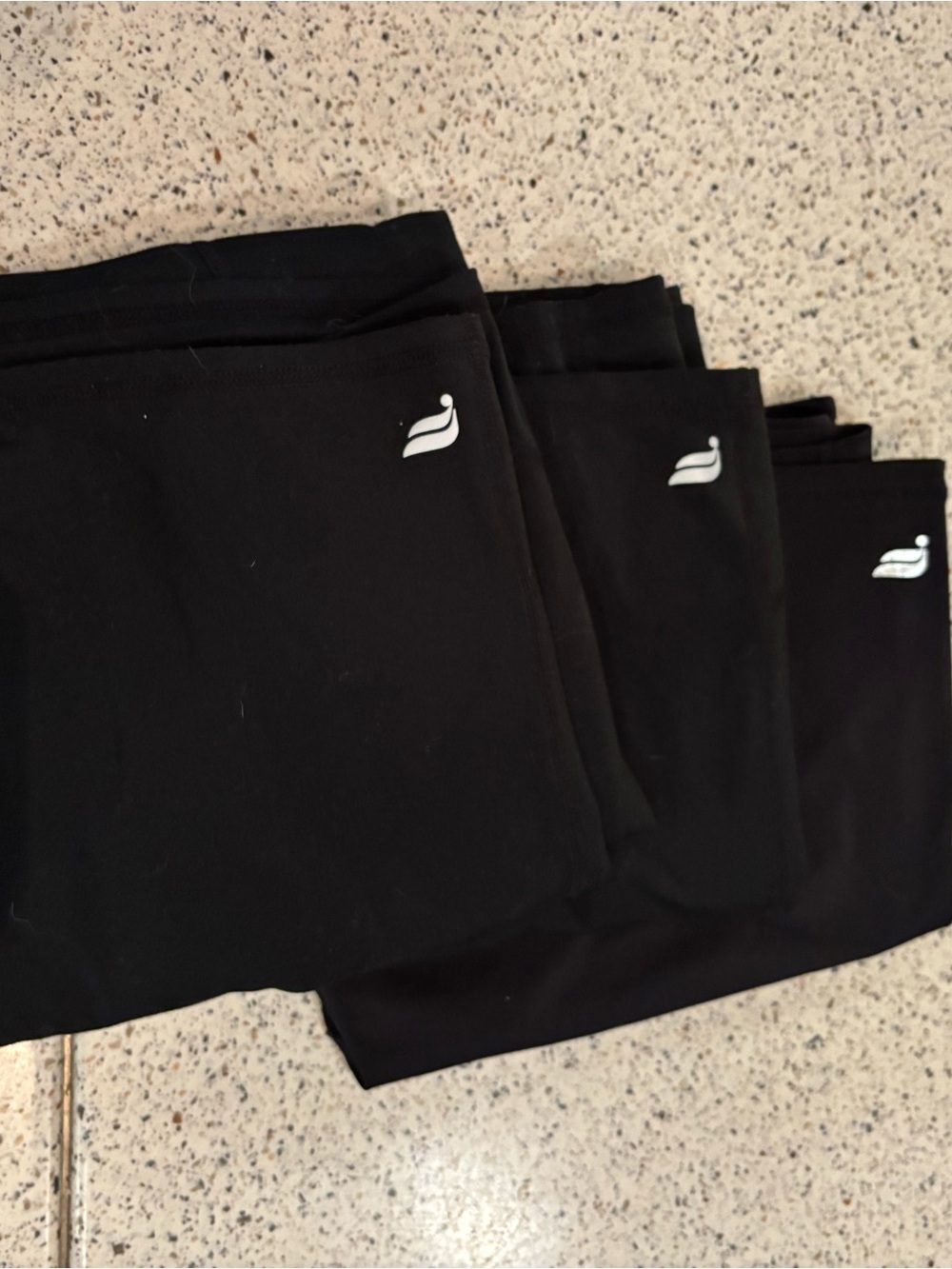 Fabletics Black Athletic Shorts - 3 Pack